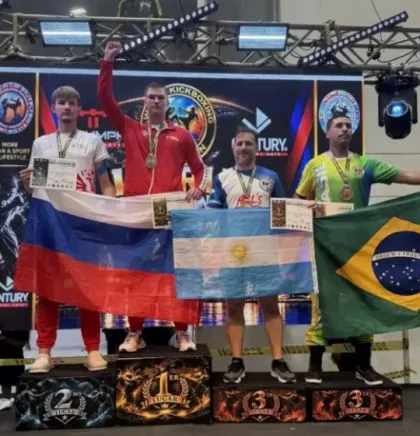 Сургутянин Никита Пустовалов стал чемпионом мира по кикбоксингу