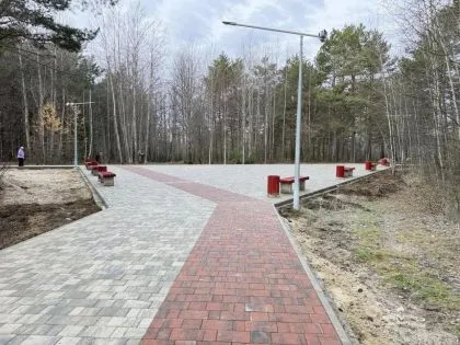 В парке «За Саймой» в Сургуте дорожки обновят к ноябрю